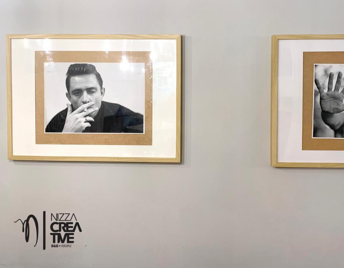 Hotel Nizza Creative Hotel Rimini Kültér fotó