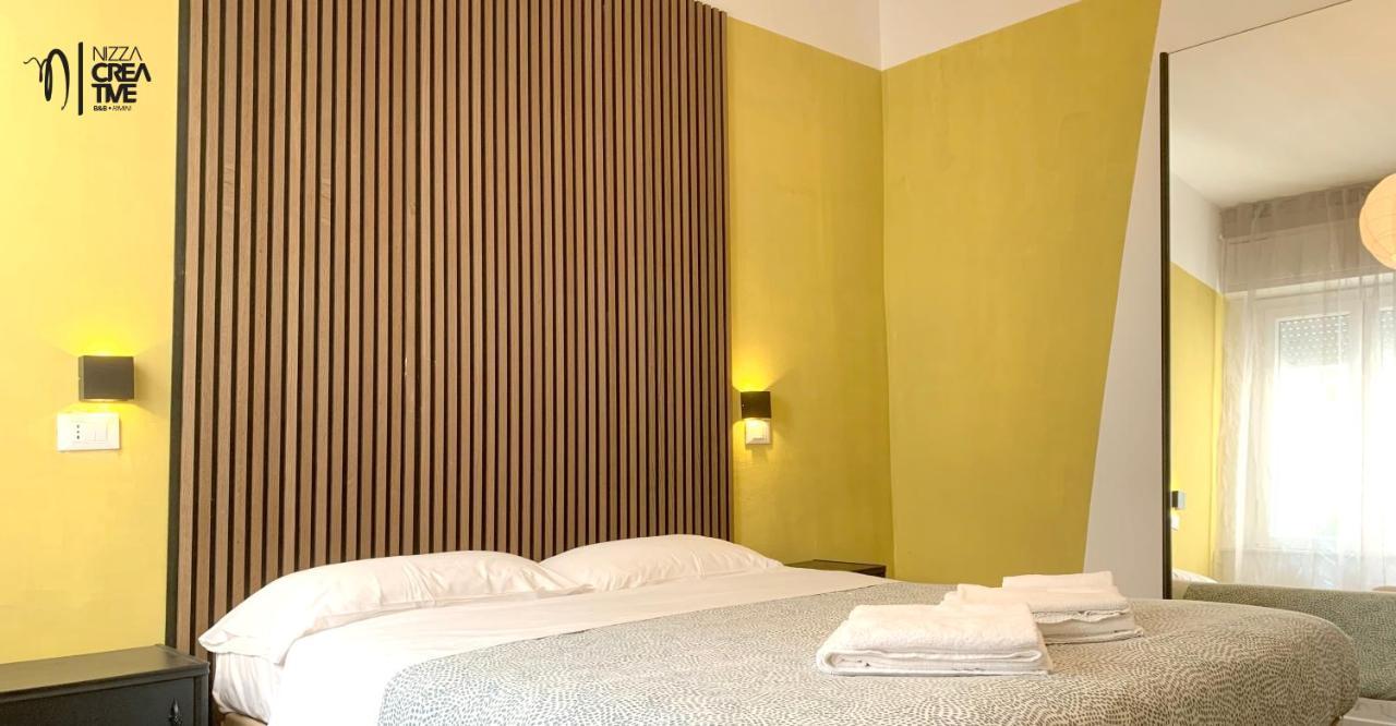 Hotel Nizza Creative Hotel Rimini Kültér fotó